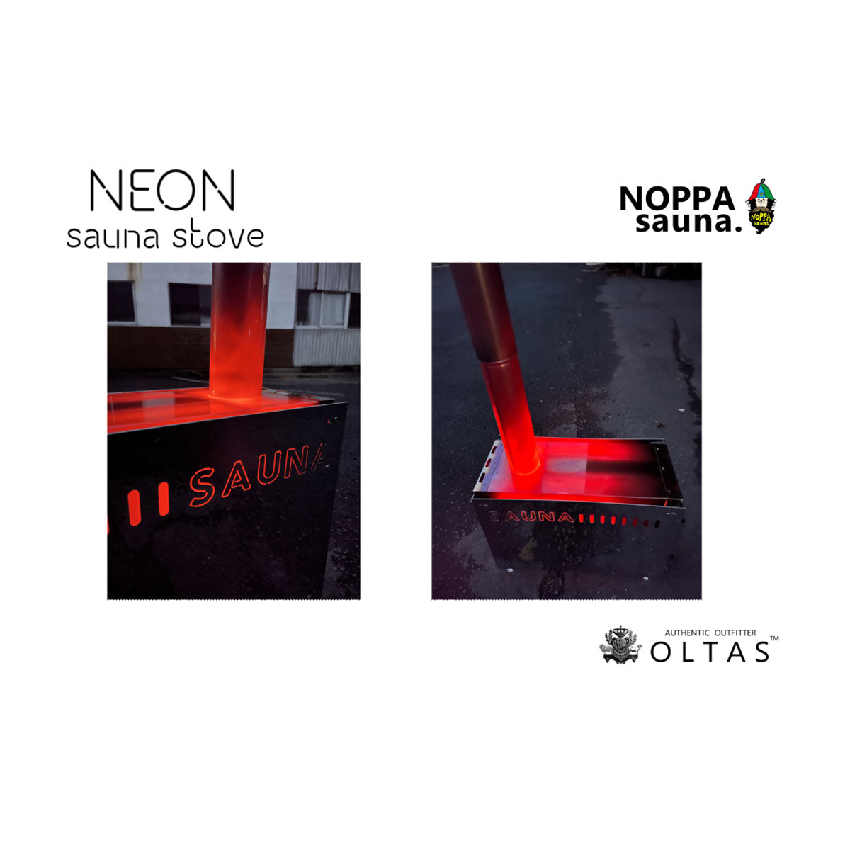 NEONsaunastove テントサウナ用薪ストーブ