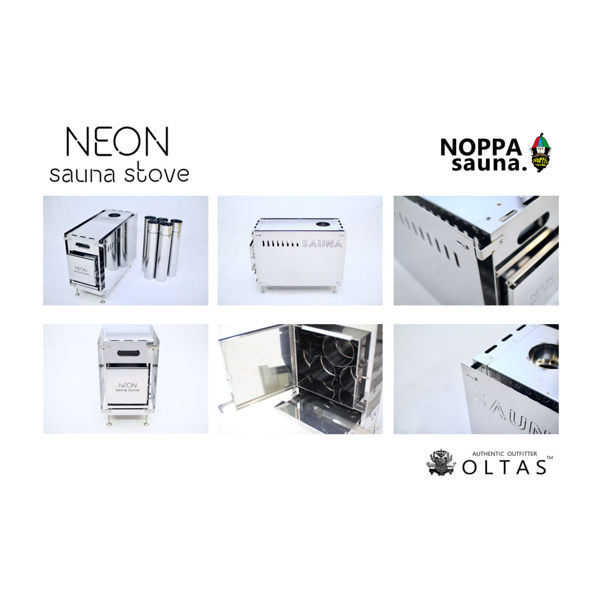 NEONsaunastove テントサウナ用薪ストーブ